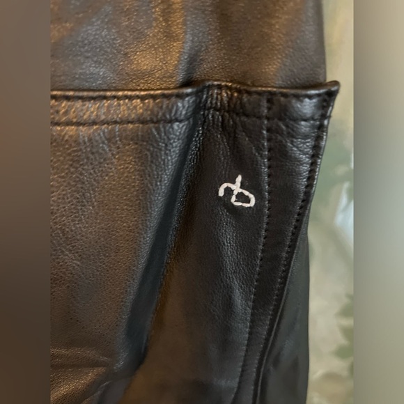 Rag & Bone Lamb Leather Pants - Picture 5 of 12